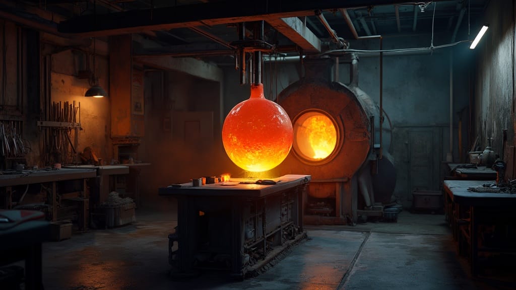 Molten glass becomes a keepsake